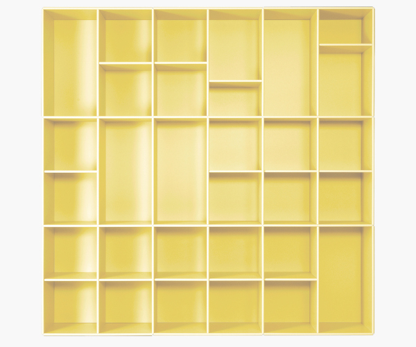 ByAulum Quadrant Memphis Reol - Lemon