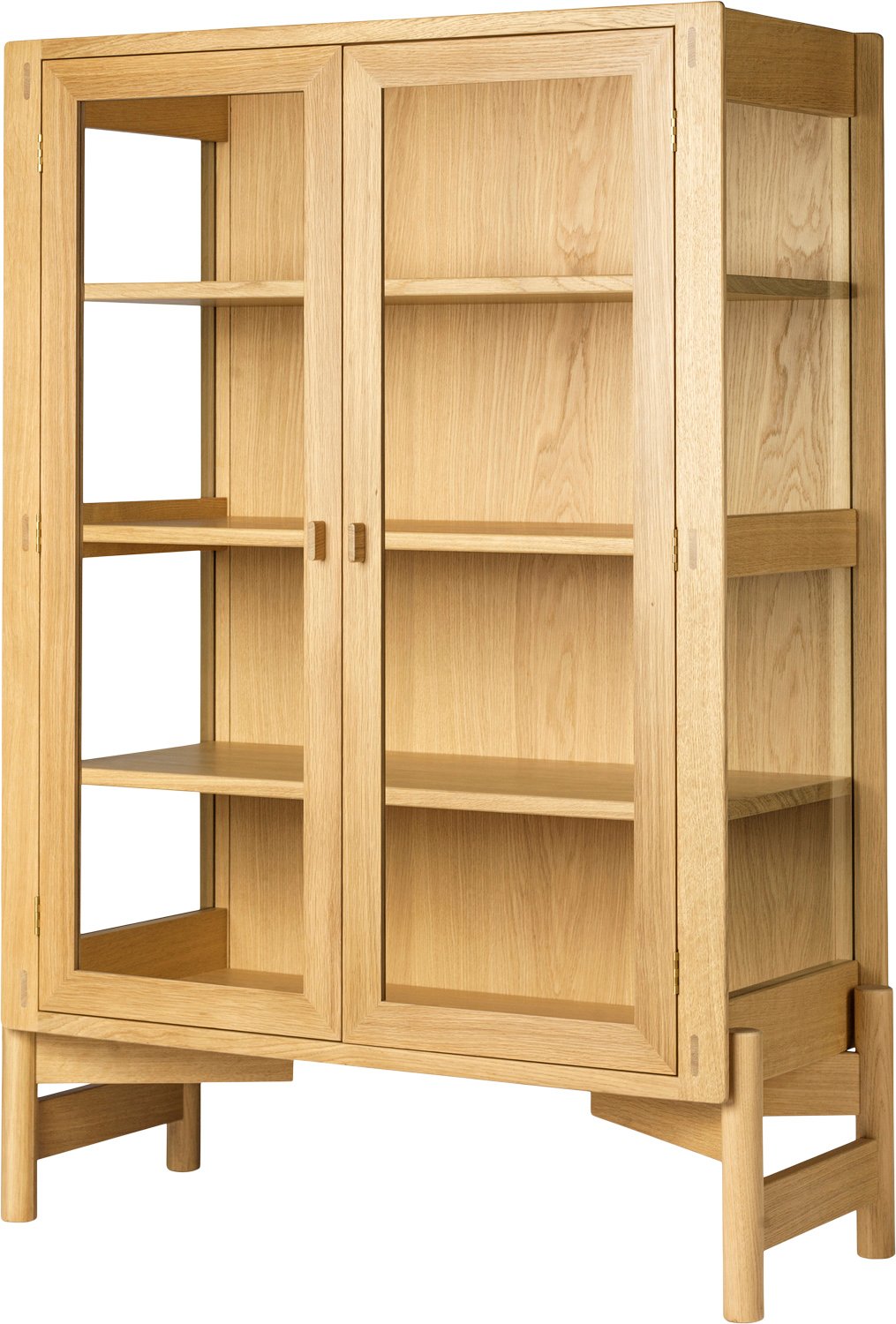 FDB Møbler A90 Boderne - Vitrineskab Str 127x85,2x40cm - Vitrineskabe hos Magasin