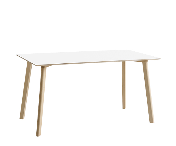 HAY Cph Deux 210 Spisebord - 140cm - Hvid - Bøg