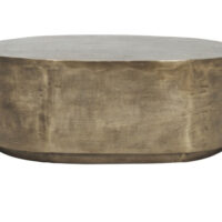 House Doctor Rota bord - 100x60 - antik messing