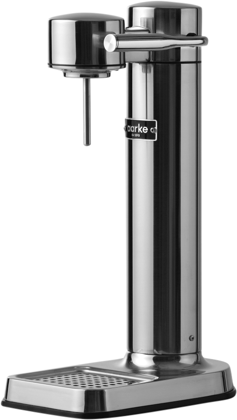 Aarke Kitchenware Carbonator 3 Steel Str 414x153x258 mm - Sodavandsmaskiner hos Magasin