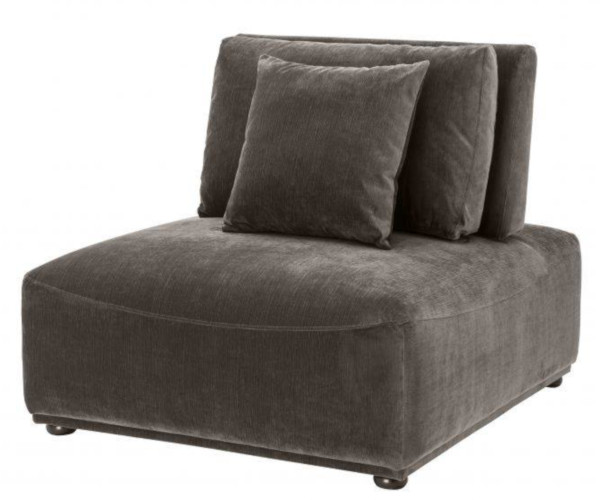 Eichholtz Mondial loungestol - Granite grey