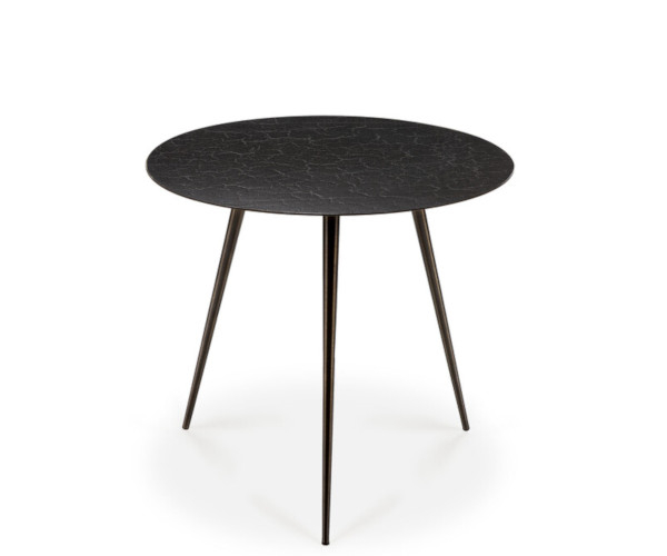 Ethnicraft Luna Lava bord - 50 - black