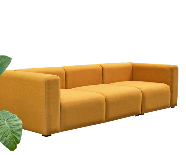 HAY Mags Sofa - 3 Pers. - Steelcut Trio