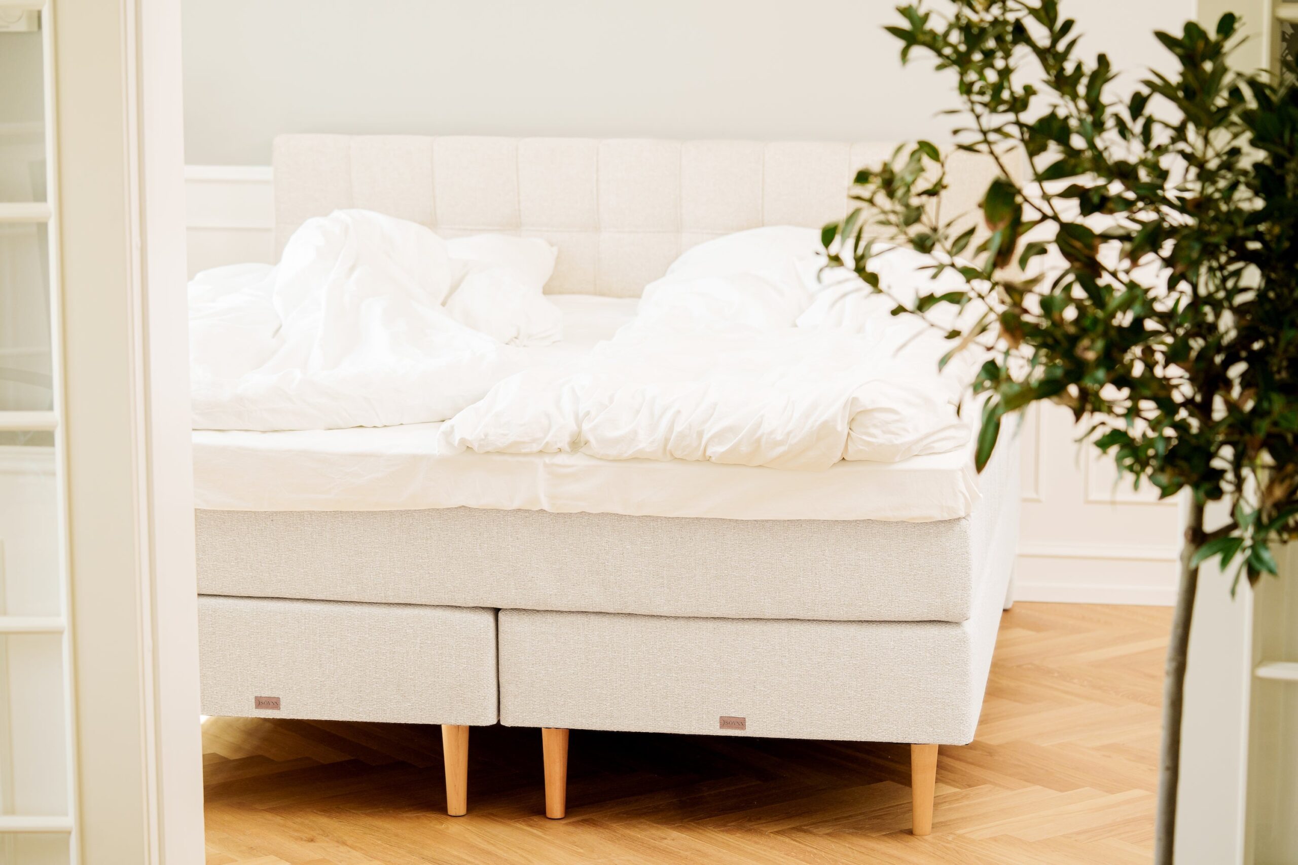 SÖVNN Nala Kontinentalseng - 80x200 - Lys Beige