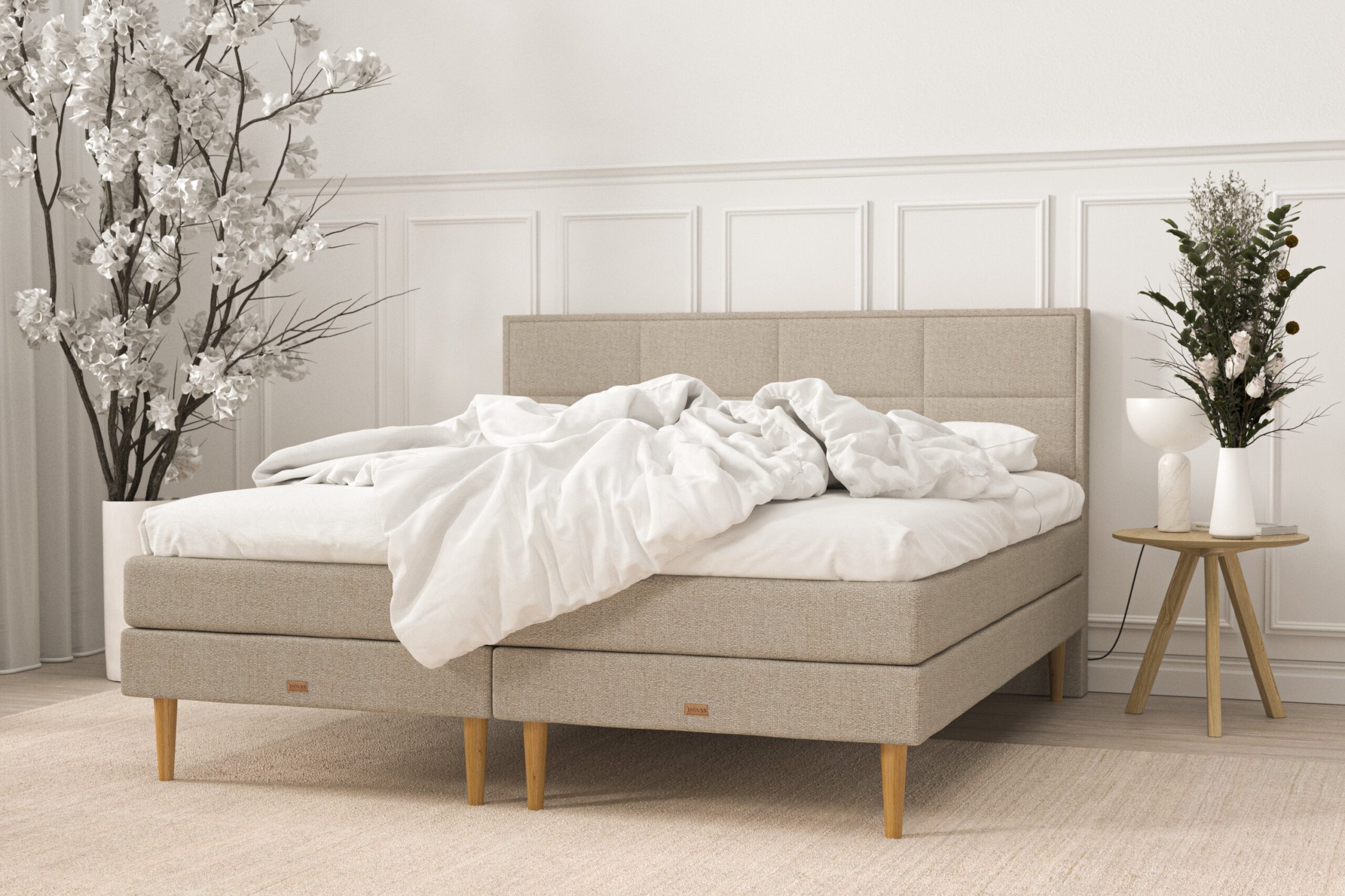 SÖVNN Prestige Kontinentalseng - 210x210 - Sand