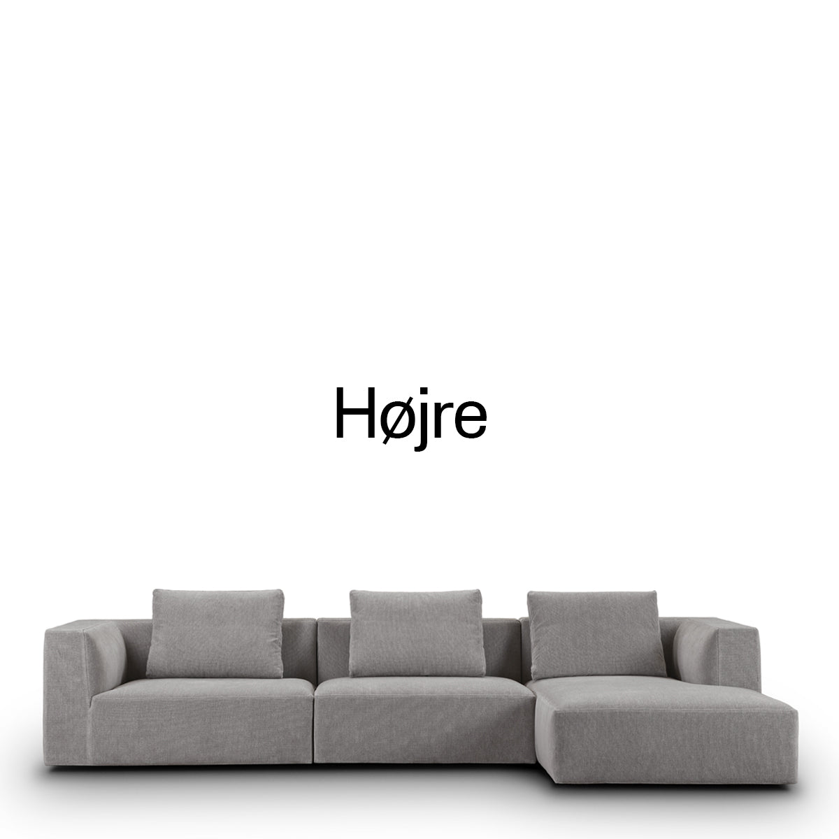 Juul 101 Sofa - 320x170cm. - Tobacco 37 Stof - Chaiselong Højre