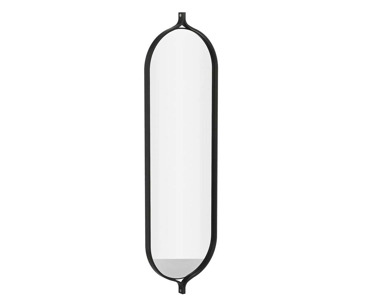 Swedese Comma Spejl - Oval - 40x135cm - Ask · Nutmeg
