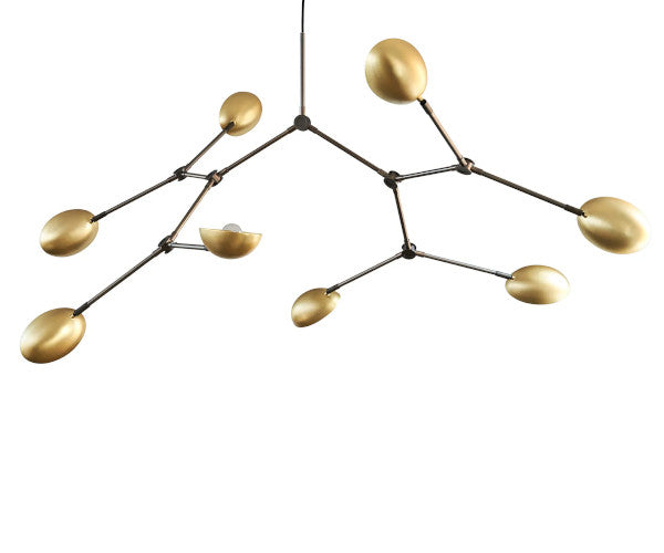 101 CPH Drop Chandelier - brass