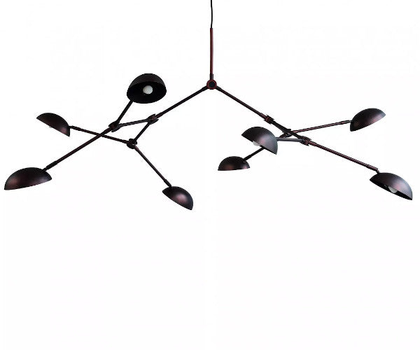 101 CPH Drop Chandelier - burned black