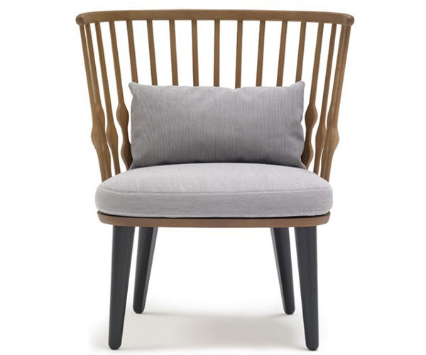 Andreu World Nub Loungestol BU-1437 - Lys Bøg