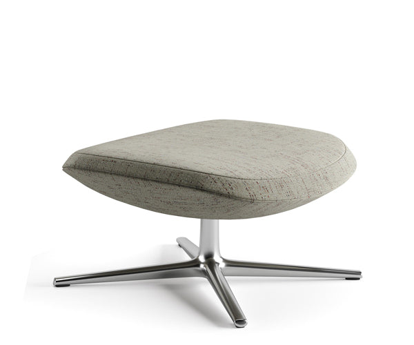 Arper Aston Club Skammel - Remix Stof - Sort / JEG SKRIVER SELV FARVEKODE VED UD CHECK