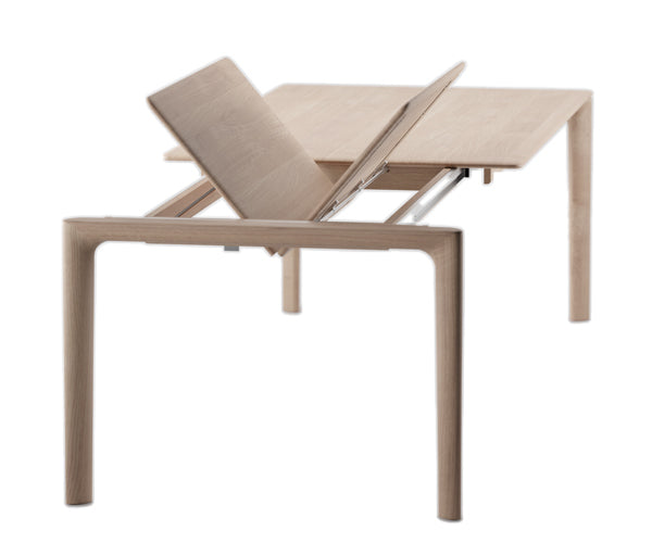Artisan Neva Udtræksbord - 220 cm - Eg Sæbebeh. / Anthracitbejds