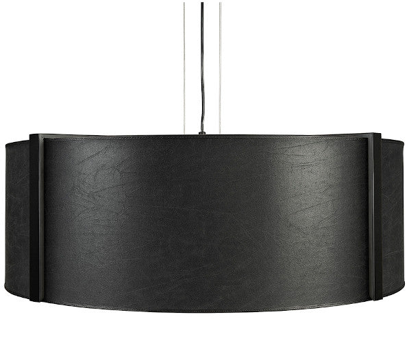 Artwood Calgary pendel - læder - Leather Ebony