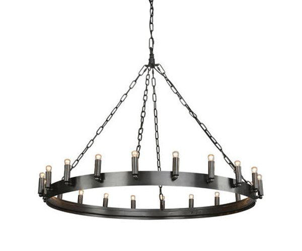 Artwood Crown lysekrone - dia. 105 cm - antique iron