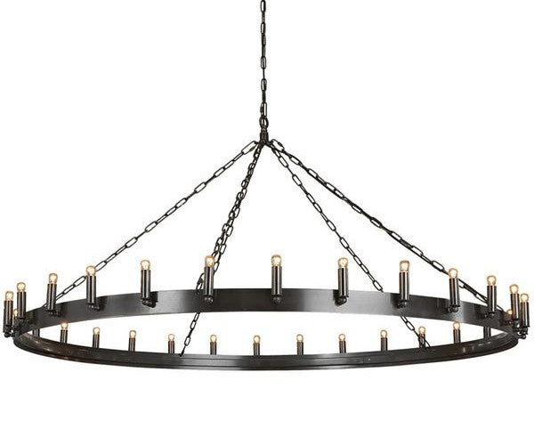 Artwood Crown lysekrone - dia. 165 cm - antique iron
