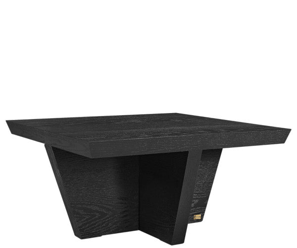 Artwood Trent sofabord - 90x90 - black oak