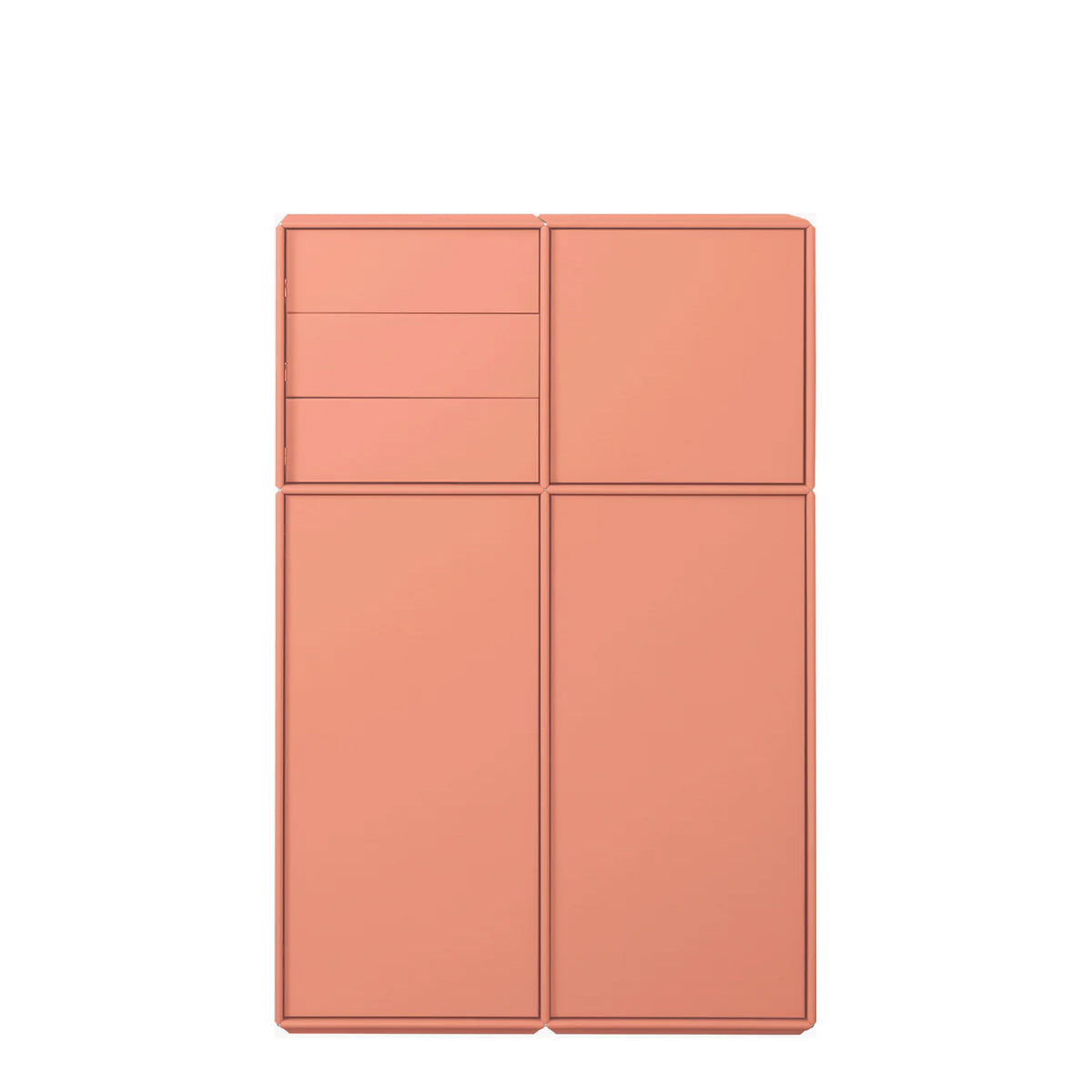 ByAulum Quadrant Chicago Skab - Peach