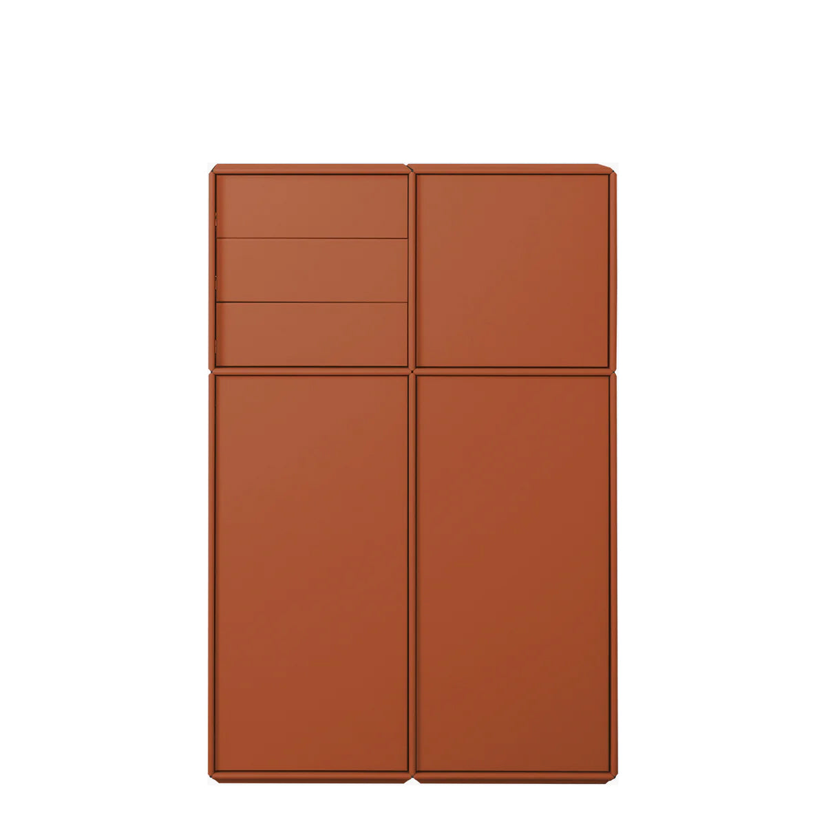 ByAulum Quadrant Chicago Skab - Rusty