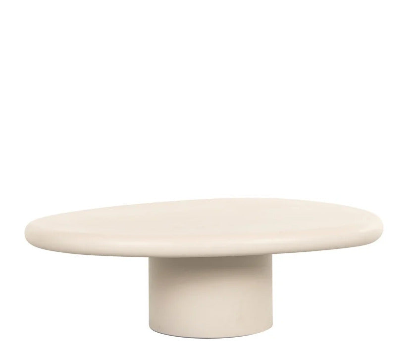 DEMO Richmond Interiors Clayton sofabord - 107x89 - beige eco plaster