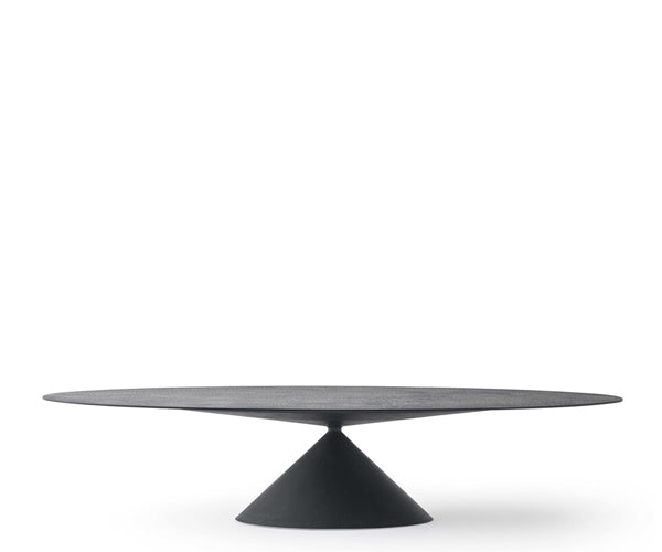 Desalto Maxi Clay Bord - Stone Finish - Oval - 240x120 cm. - D64