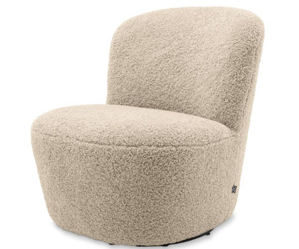 Eichholtz Doria Swivel stol - canberra sand