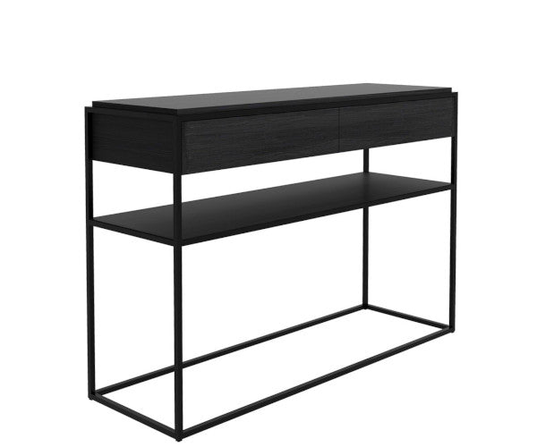 Ethnicraft Monolit konsol - black oak