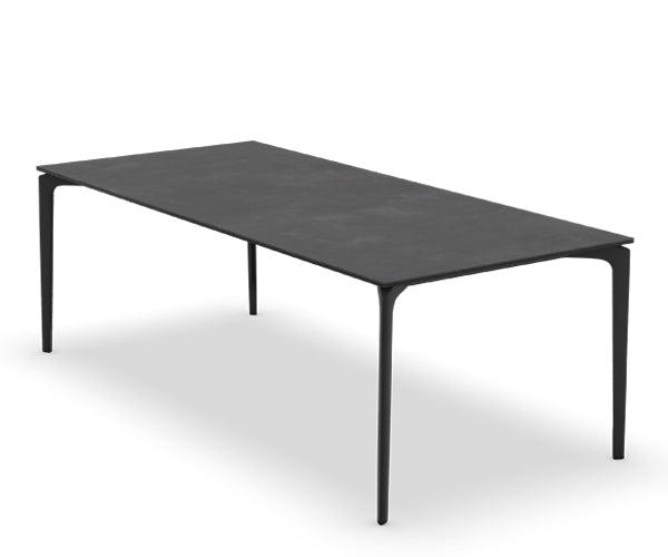 Fast Design AllSize Spisebord - 221x101cm - Nero - Notte - Corten