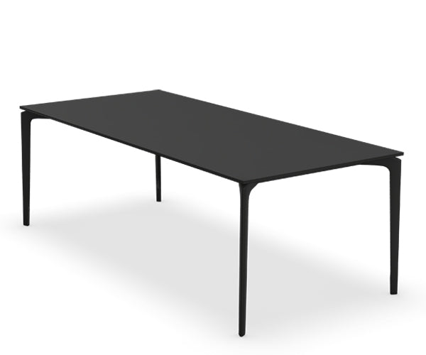 Fast Design AllSize Spisebord - 301x101cm - Sort Aluminium - Notte