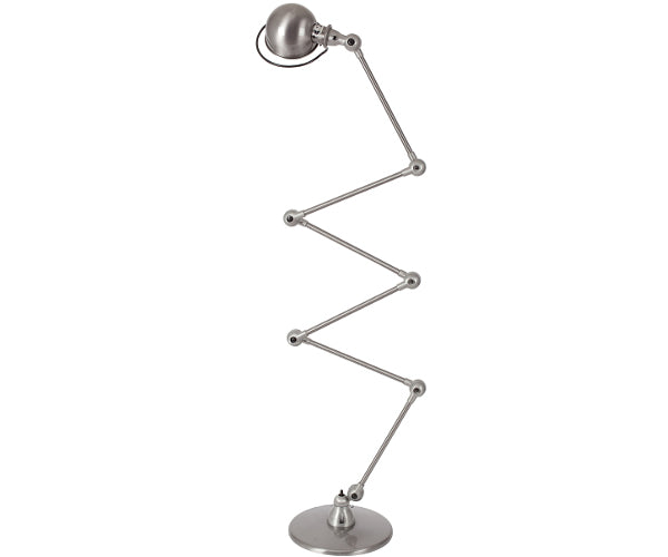 Jielde Loft Gulvlampe D 9406 - Børstet Stål