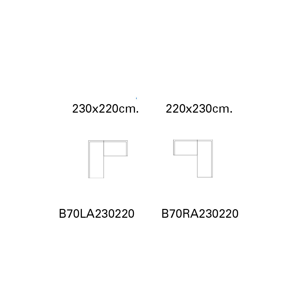 Juul 701 Sofa - Hjørneopstilling - 230x220cm. - Prestige Læder 03 - Højre