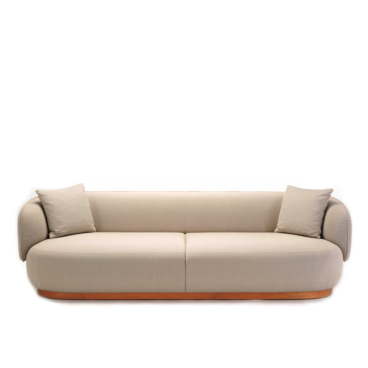 Karimoku Case Study A-S02 Sofa - Maple B917 - 240cm - Smoked Oak
