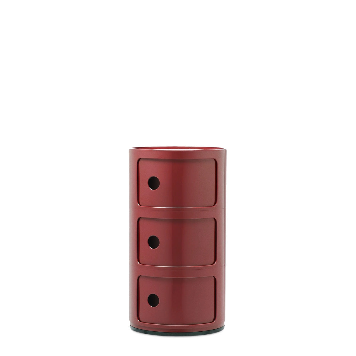 Kartell Componibili 3 Rum - Burgundy