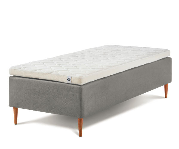 Lama Family Box 90x200 - Fast / Grå