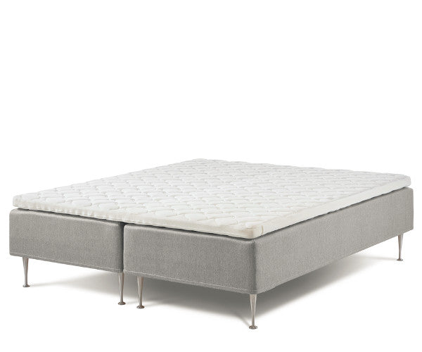 Lama First Boxmadras 180x200 incl Top - Medium / Grå