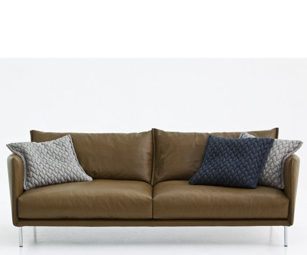Moroso Gentry sofa læder - Sort