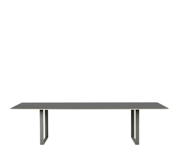 Muuto 70/70 bord - 295x108cm. - Grå / Hvid Laminat