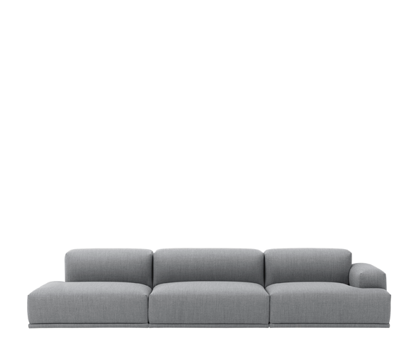 Muuto Connect Sofa - Open end - 326cm - Fiord 151 - Højre