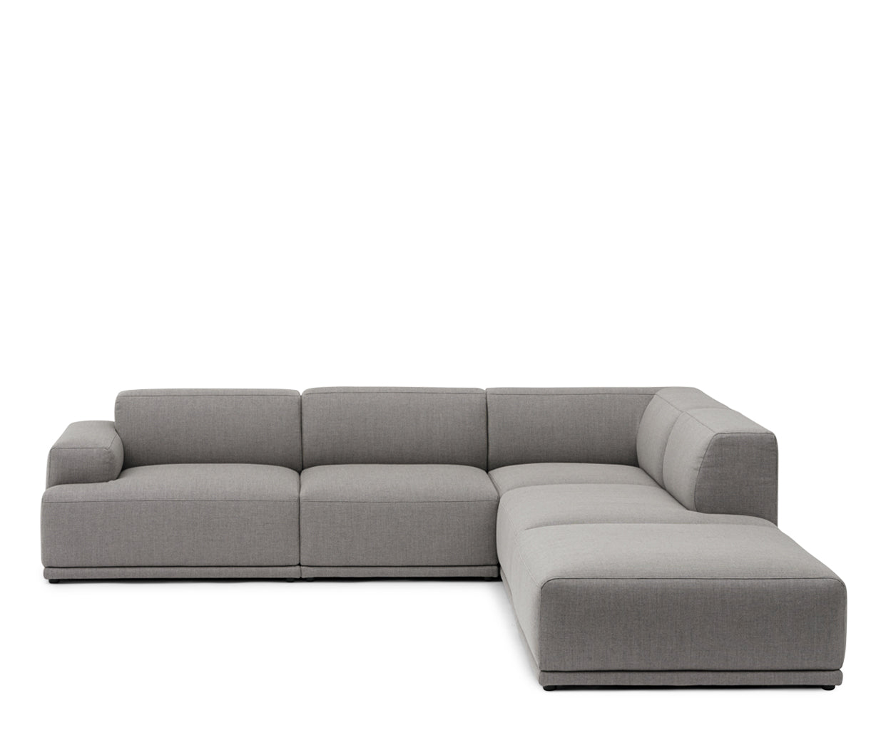 Muuto Connect Soft Sofa - Corner Configuration 2 - Rewool 128 - Venstre