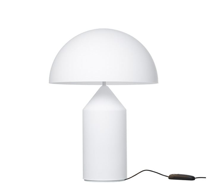 Oluce Atollo 236 Bordlampe - Hvid Opal Glas