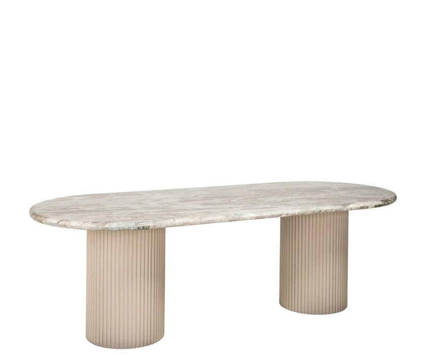 Richmond Interiors Coronel spisebord - 240x100 - beige