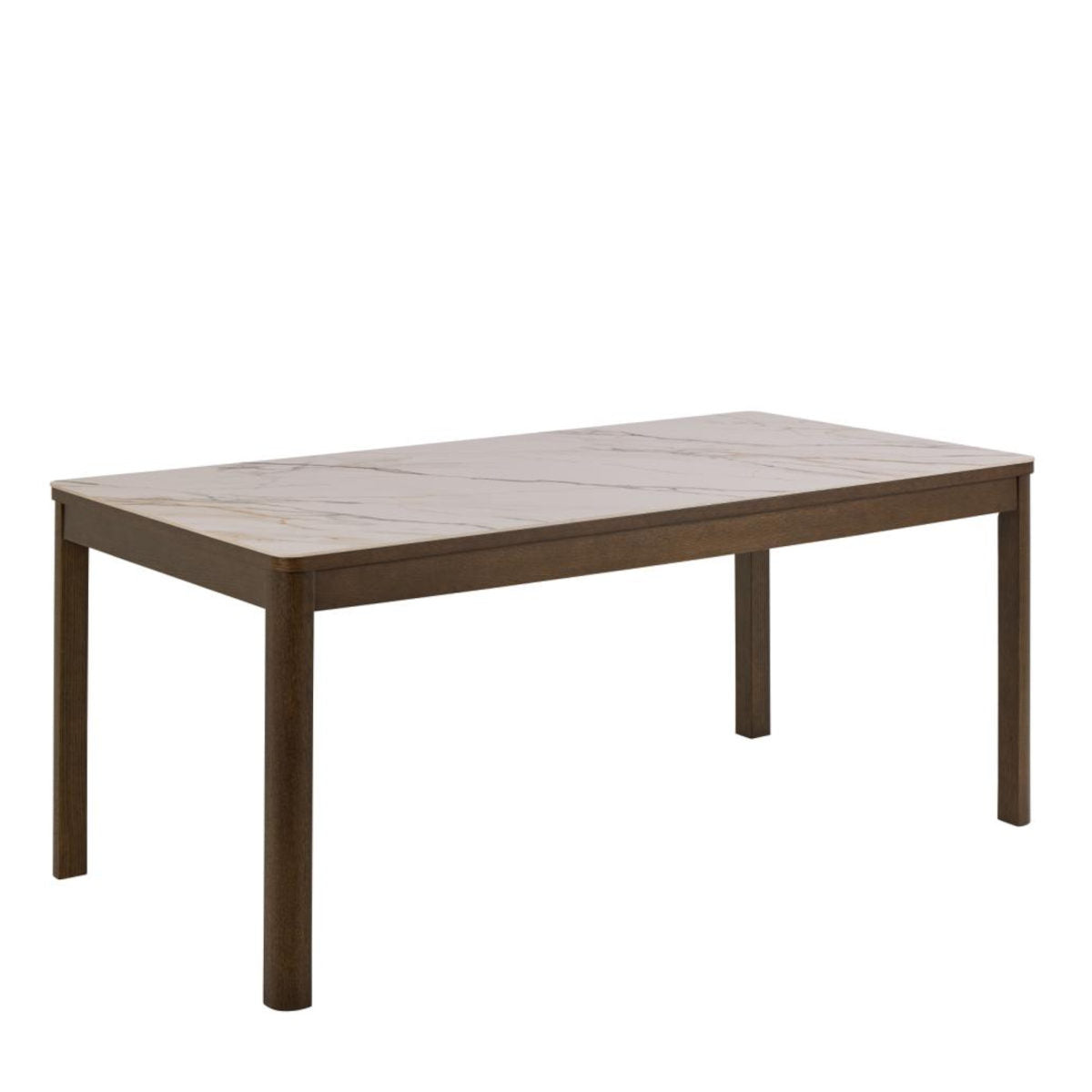 Southampton spisebord - creme keramik/røget eg - 180x90