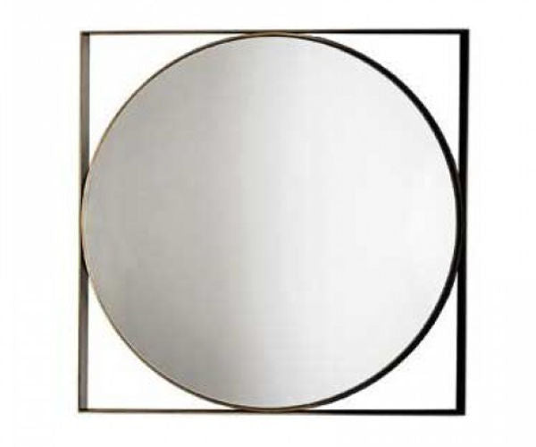 Sovet Italia Visual Geometric Spejl - Klar / Mocha
