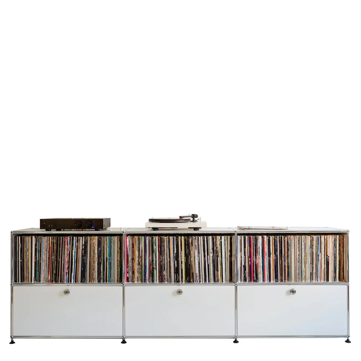 USM Haller Hi-Fi Reol - 35 - Silver