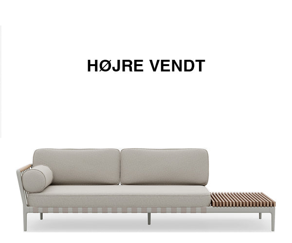 Vipp 720 Open-Air Sofa - Table End - Højre