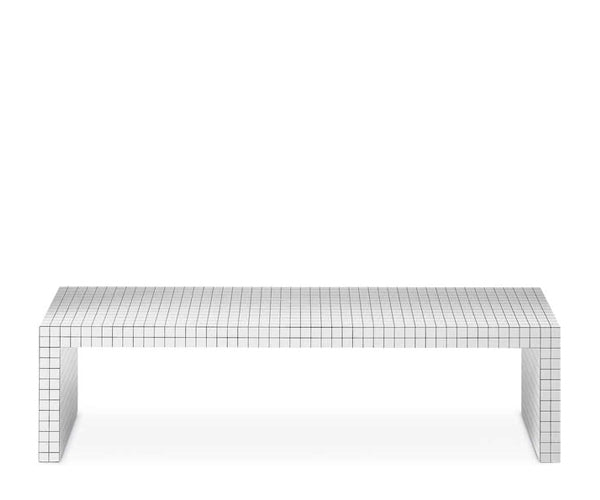 Zanotta Quaderna 710 Bænk - Sofabord