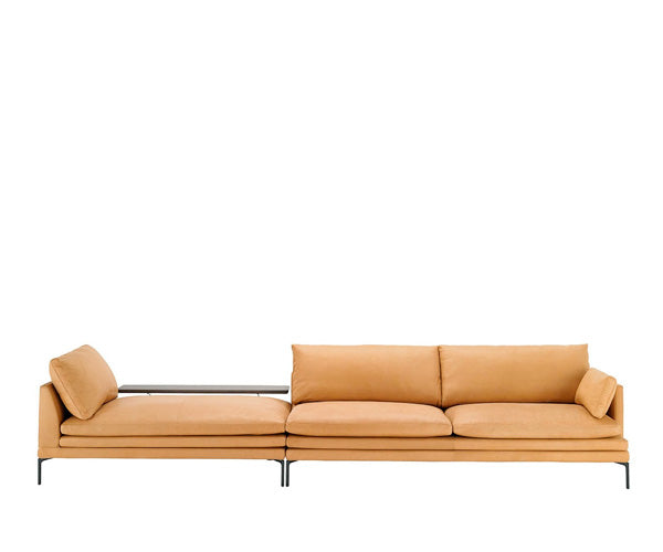 Zanotta William Sofa (Læder) - Modul Sammensat - Cognac (som vist)