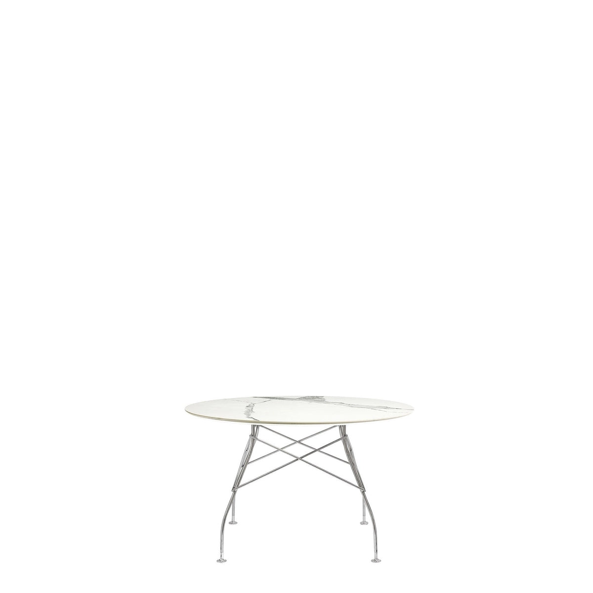 kartell Glossy Marble Round - Spisebord - DEMO.