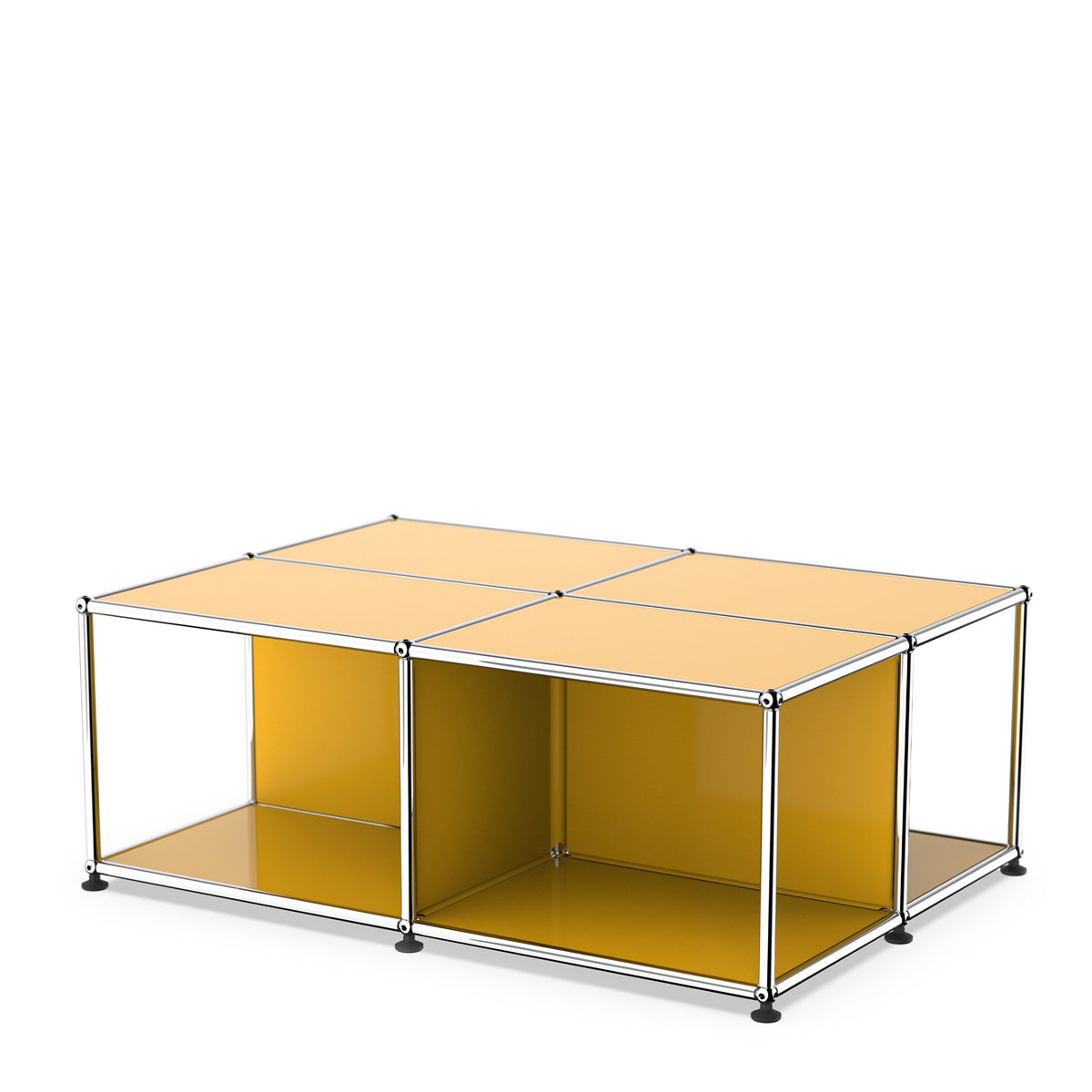USM Haller Coffee Table - 103x73cm - Golden yellow