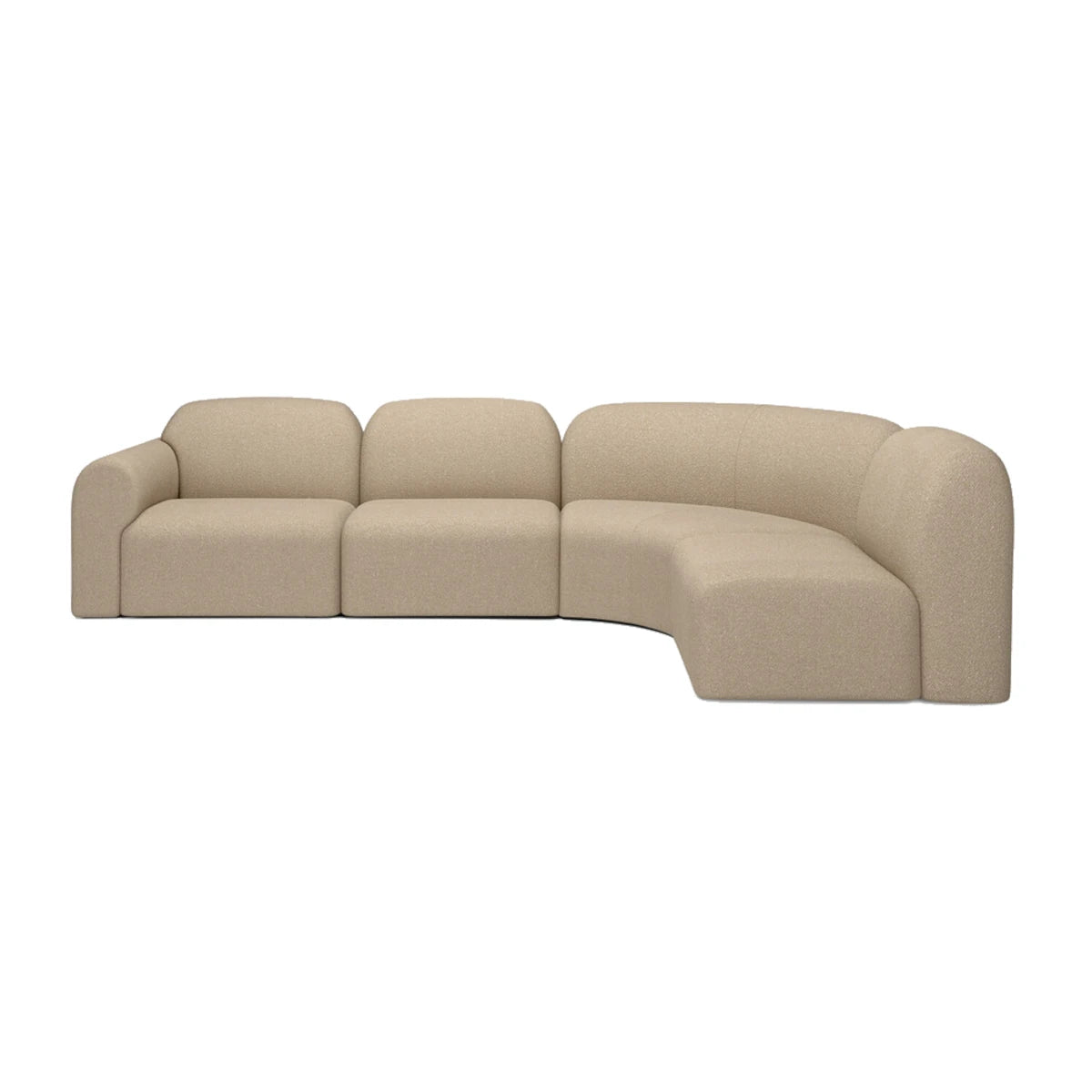 Ethnicraft Bulky Modulsofa - opstilling 2 - Højre Vendt (som vist)